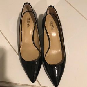 Michael by Michael Kors Black Pumps